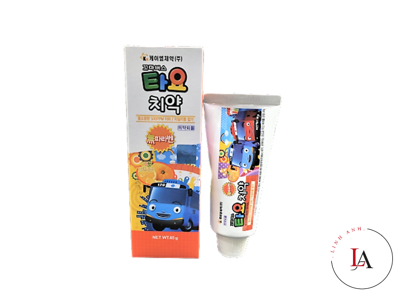 Kem Đánh Răng Trẻ Em Tayo 65g